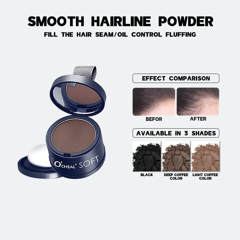 Waterproof Root Concealer Fluffy Hair Filling Powder Hairline Powder Men Women