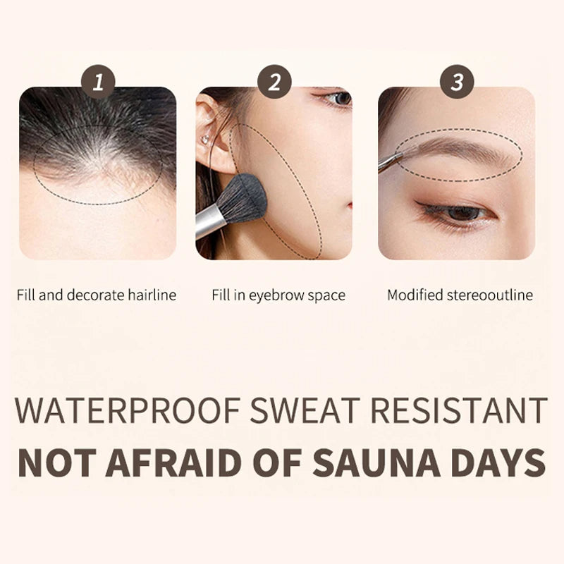 Waterproof Root Concealer Fluffy Hair Filling Powder Hairline Powder Men Women
