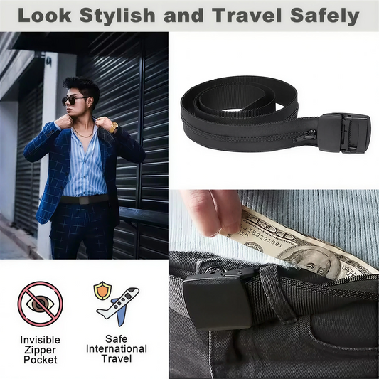 Hidden Pocket Belt