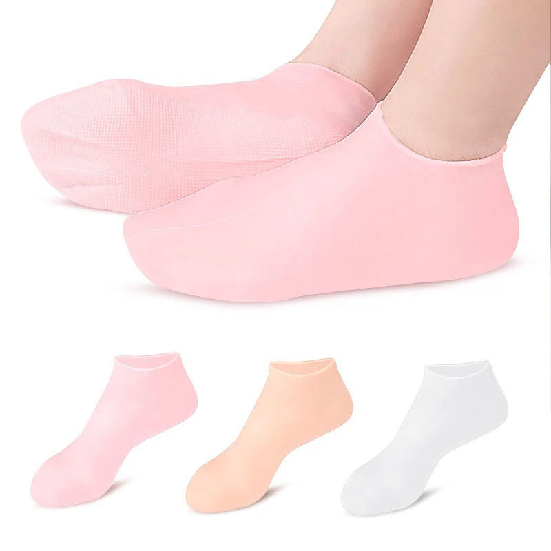 Silicone Moisturizing Gel Socks