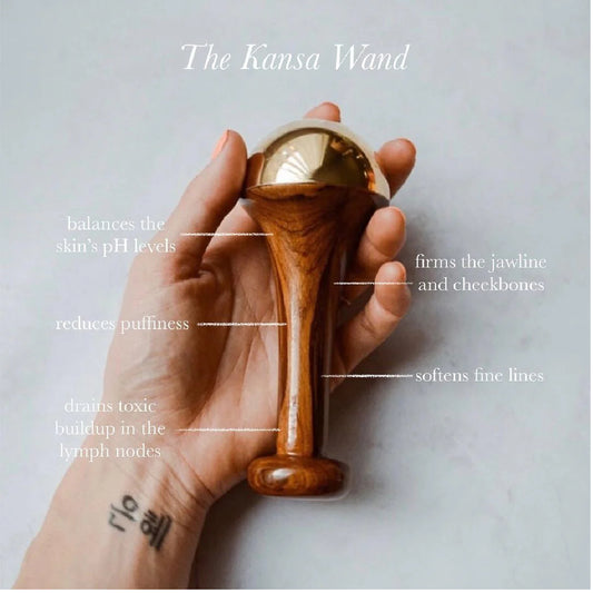 Kansa Wand Massager Face Foot Deep Detox Spa