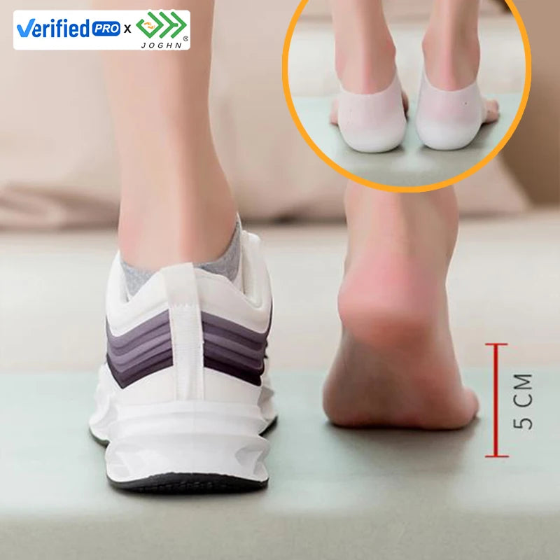 Unisex Silicone Invisible Height Increase Insoles
