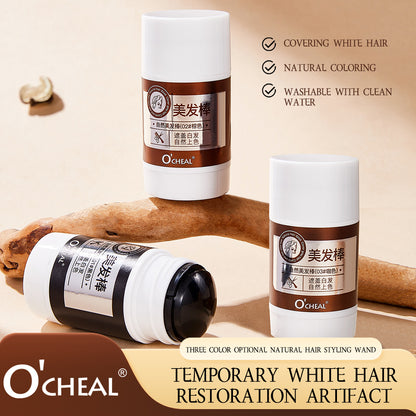 Hair Color Touch-Up Stick Non-Toxic Thinning Hair Tint Stick