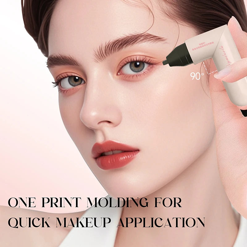 Heart Shape Double-headed Matte Waterproof Liquid Eyeliner Stamp