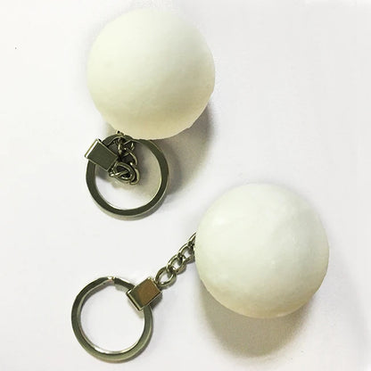 Novelty Gift Led Light 3D Moon Ball Lamp Led Moon Keychain Light