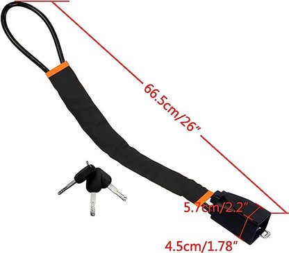 Universal Anti Theft Steering to Seat Belt Lock