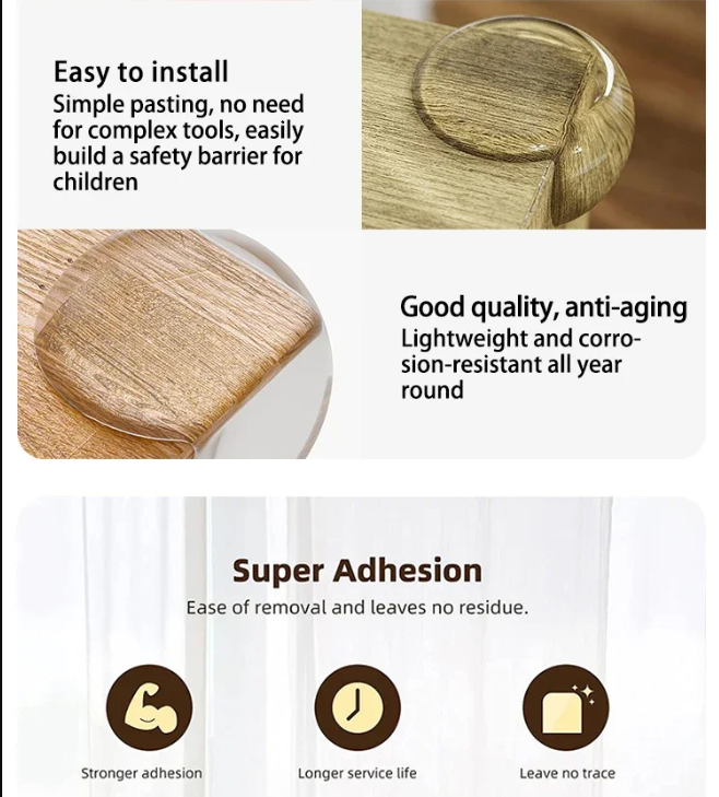 Soft Silicone Corner Protectors