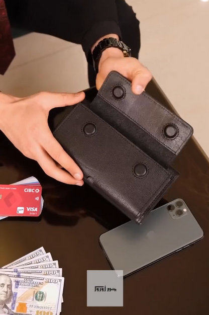 Imperial Matte Leather Wallet