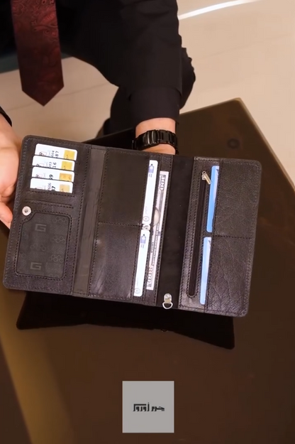 Imperial Matte Leather Wallet