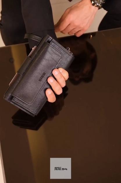 Imperial Matte Leather Wallet