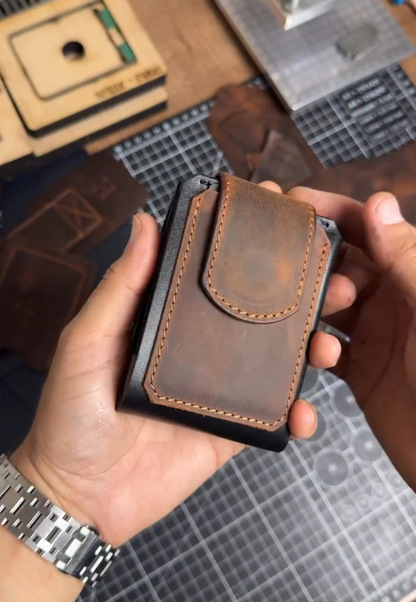 AeroFold Leather Wallet