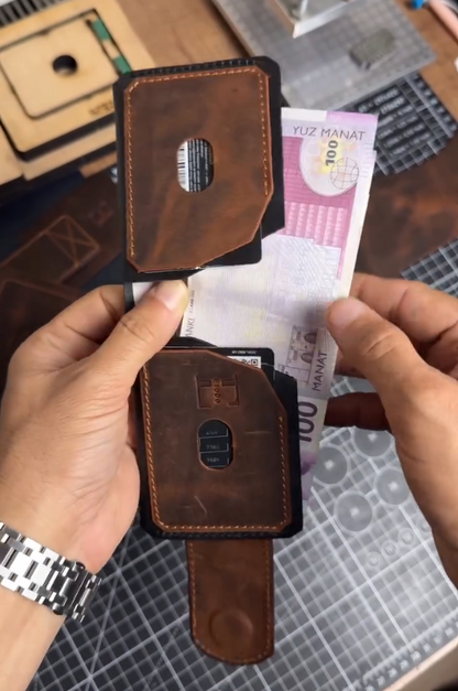 AeroFold Leather Wallet