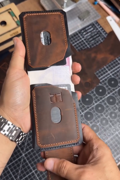 AeroFold Leather Wallet