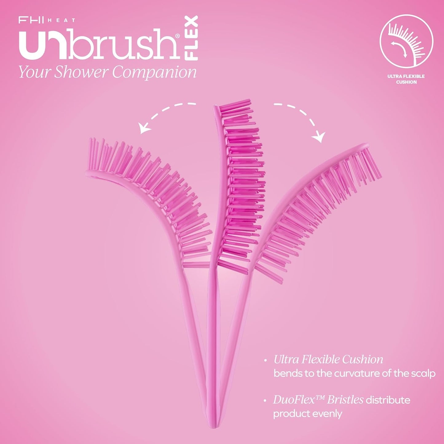 Detangling Brush — Ultra-Flexible, Pain-Free Hair Brush
