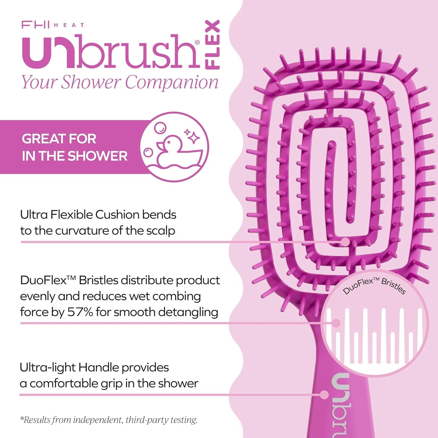 Detangling Brush — Ultra-Flexible, Pain-Free Hair Brush