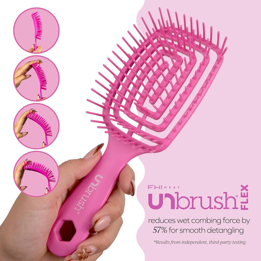 Detangling Brush — Ultra-Flexible, Pain-Free Hair Brush