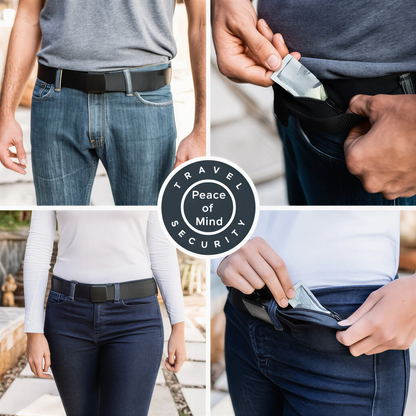 Hidden Pocket Belt