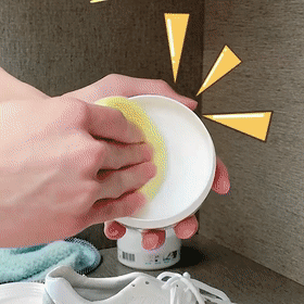 Our Most Viral White Shoe Cleaning Cream™( With Free Sponge )