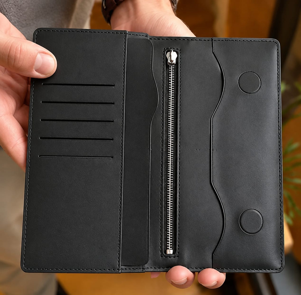 Signature Men Leather Wallet