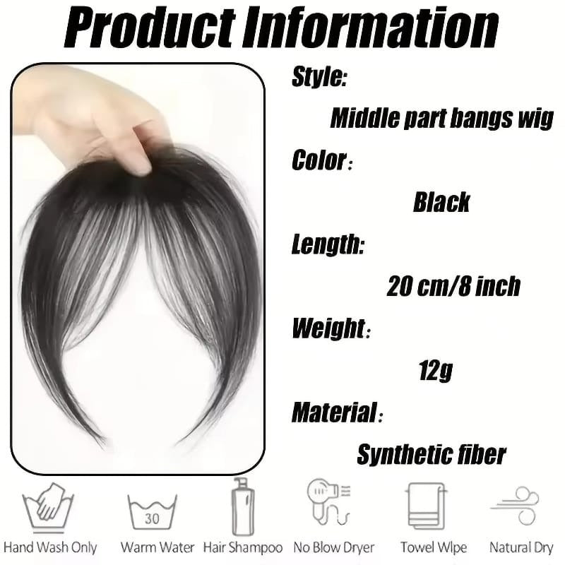 Clip In Curtain Bangs