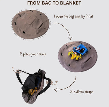 2-in-1 Foldable Shopping Bag