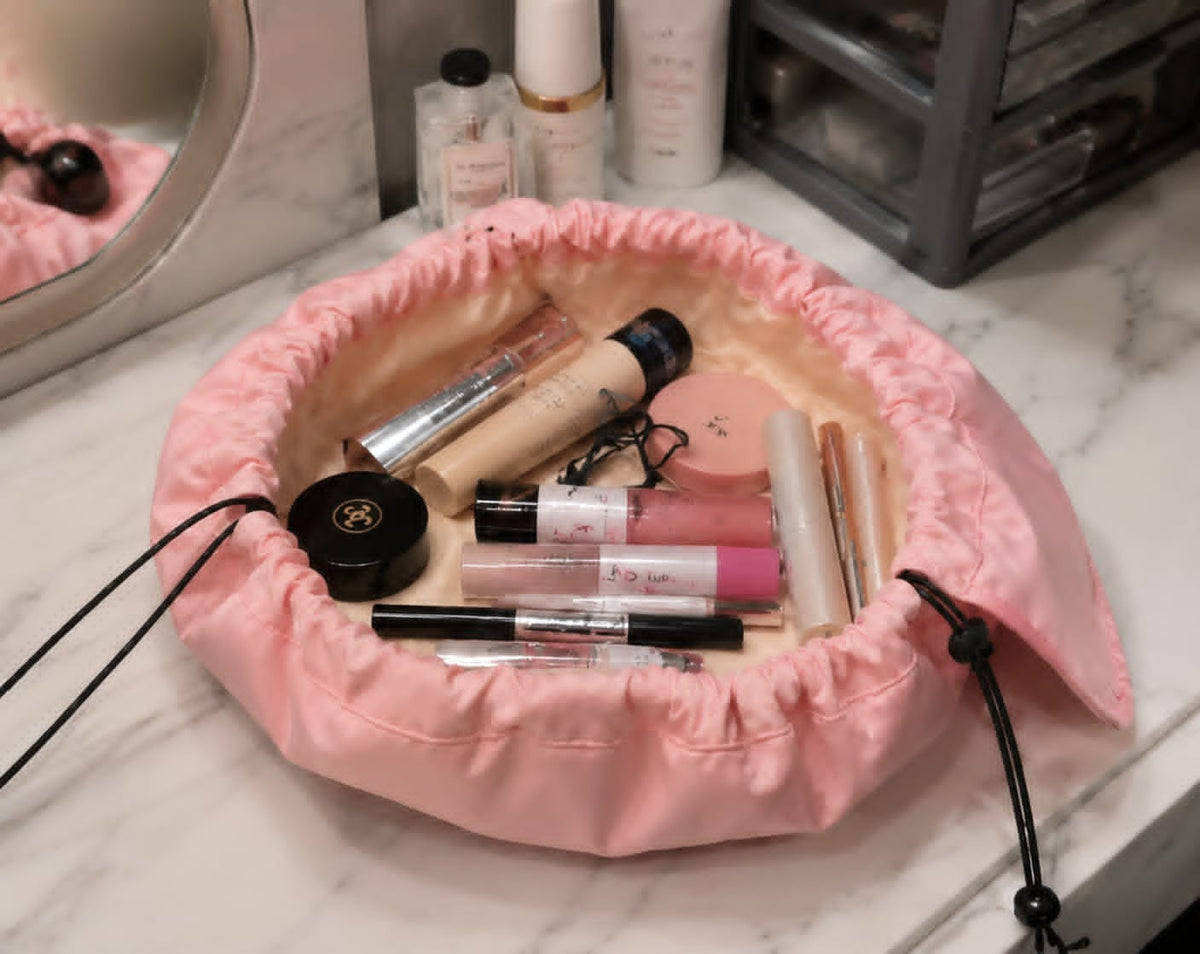 Bloom Beauty Drawstring Bag