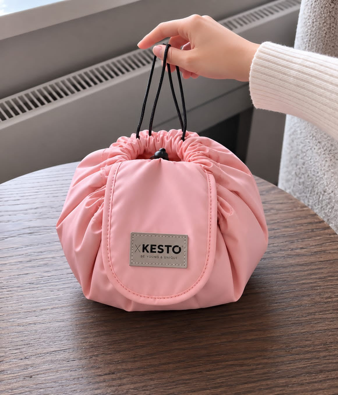 Bloom Beauty Drawstring Bag