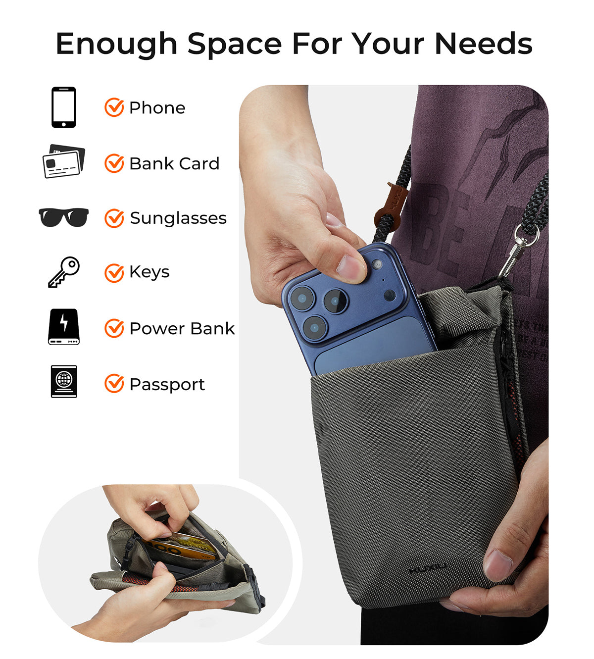 Smart Shield Bag – RFID Blocking, Waterproof & Anti-Cut